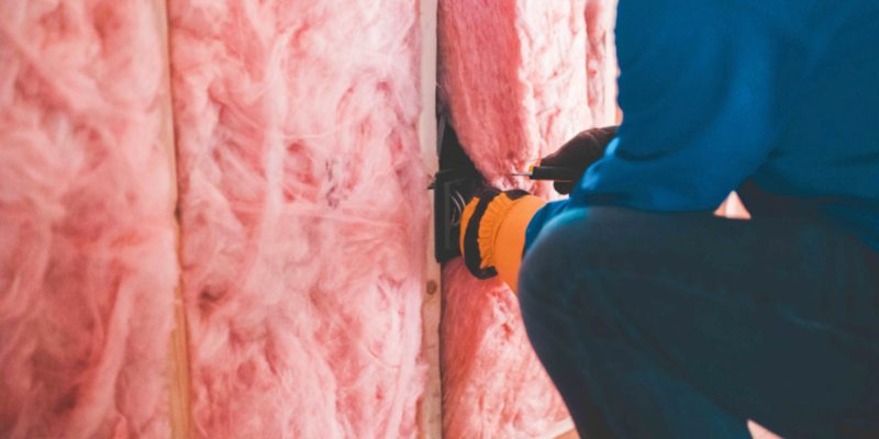 Fixing Exposed Fiberglass Insulation