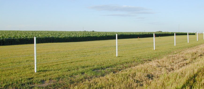 Permanent Fiberglass Fence Posts Types