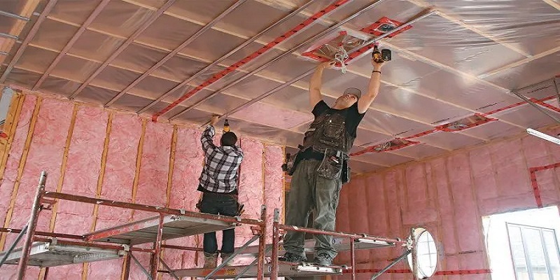 fiberglass insulation with plastic covering applications