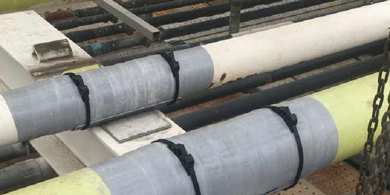 frp pipe shields protection for piping systems