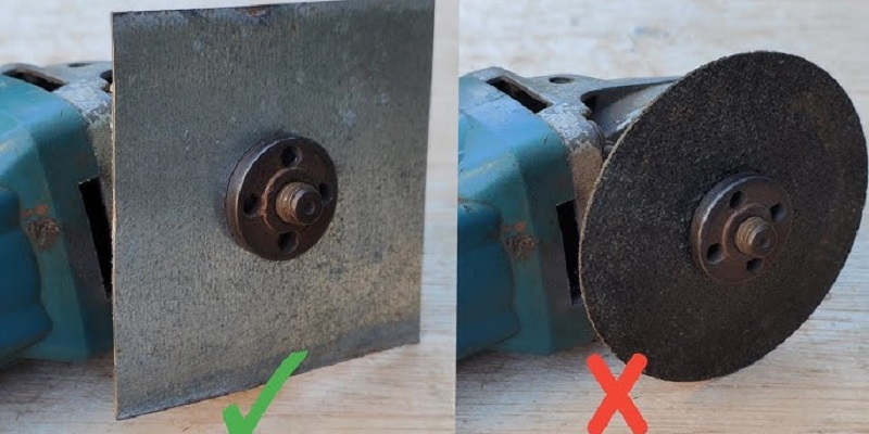 the key of cutting fiberglass and concrete angle grinder wheel