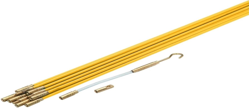 tips on how to fish wire with fiberglass rods