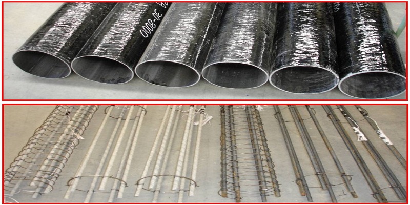 weight differences frp vs steel pipe