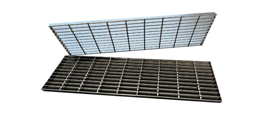 steel grating walkway